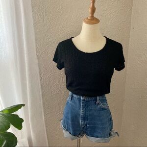 Vintage Y2K Worthington Stretch Black Tee